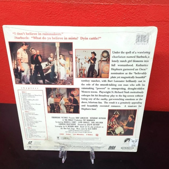 Sealed Classic Movie Laserdisc Lot, Rainmaker, Rasputin..., Bride Wore Black - Picture 7 of 7